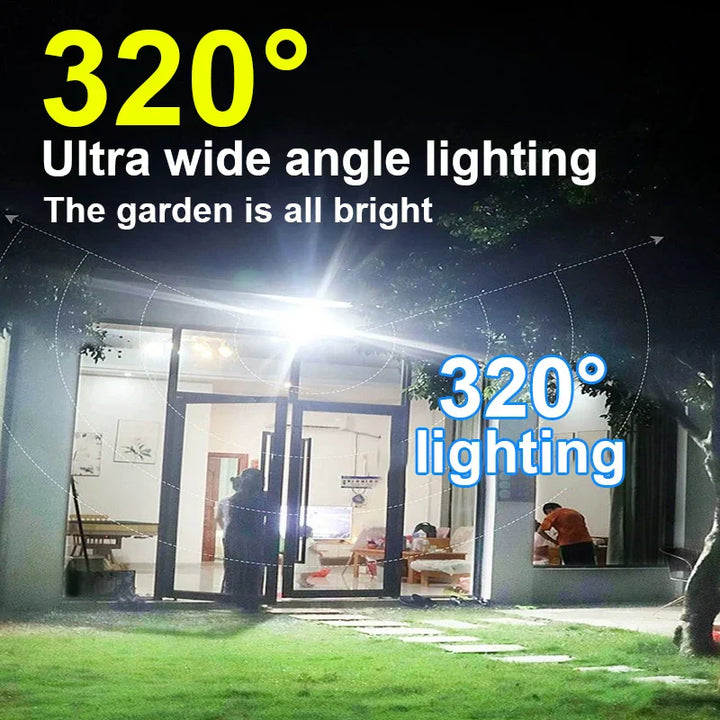 Lisslune | Motion Sense High Performance Solar Outdoor Lamp