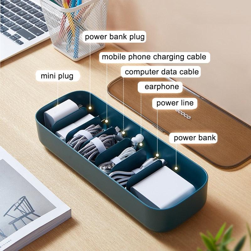 Lisslune | Retro Chic Cable Management Solution for an Organized Workspace