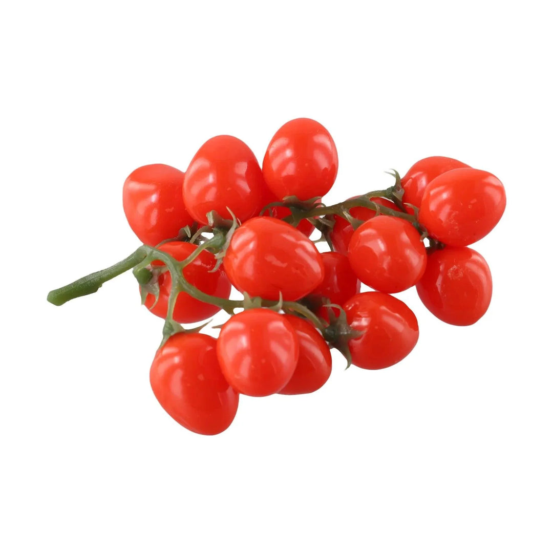 Lisslune | Realistic 19 cm Artificial Cherry Tomato Bunch for Home Decoration and Event Styling