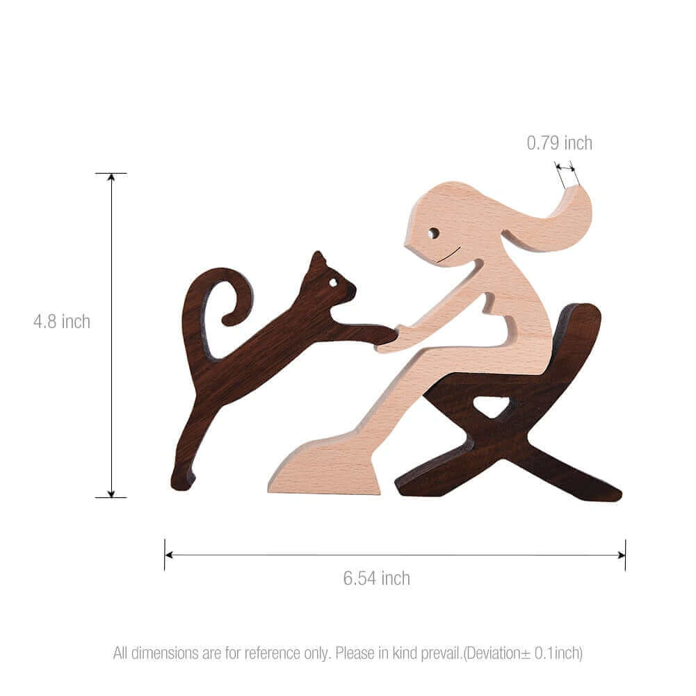 Lisslune | Danish Wooden Animal Ornaments