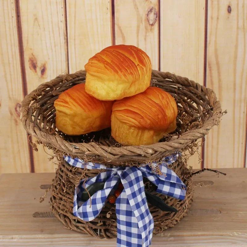 Lisslune | Synthetic Baguette Keychain and Decor for Home, Photography and Kitchen Display