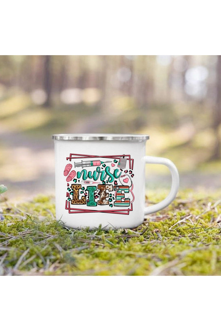Lisslune | Life Themes Enamel Mug