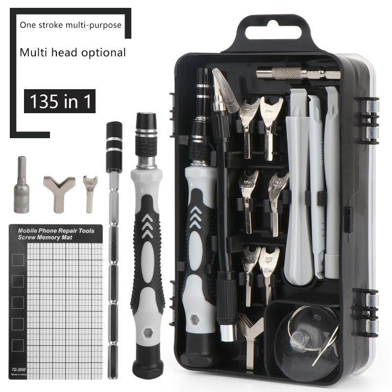 Lisslune | Comprehensive 135-piece screwdriver set for all your DIY repairs