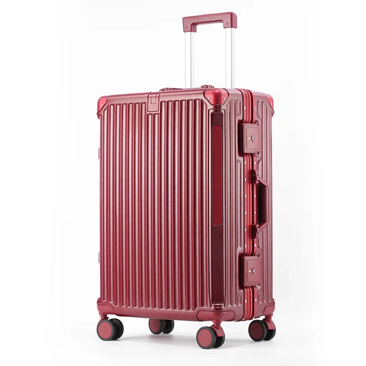Lisslune | Tallinn Hard Shell Suitcase with Aluminium Frame – Lightweight, Durable & TSA Approved Luggage