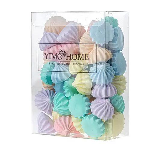 Lisslune | Playful 54-piece miniature candy meringue and sugar cookie collection for sweet decoration and photography