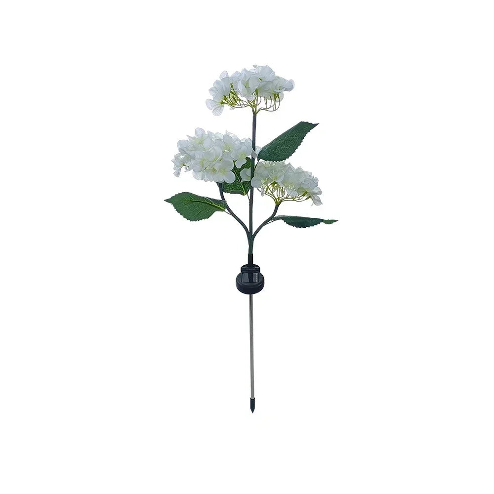 Lisslune | Soft Pink Glow Solar LED Flower Garden Light