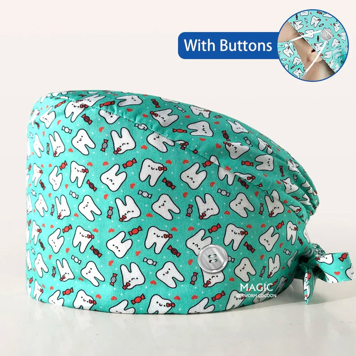 Lisslune | Tooth pressure customizable medical hats for dental and caregiving use