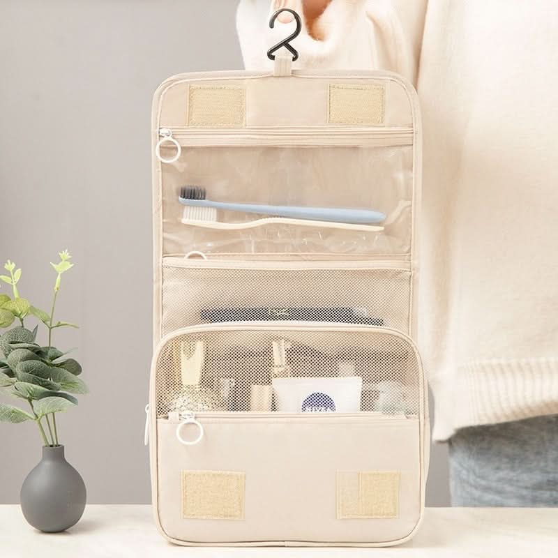 Lisslune | Roll-Up Travel Makeup Bag with Hook