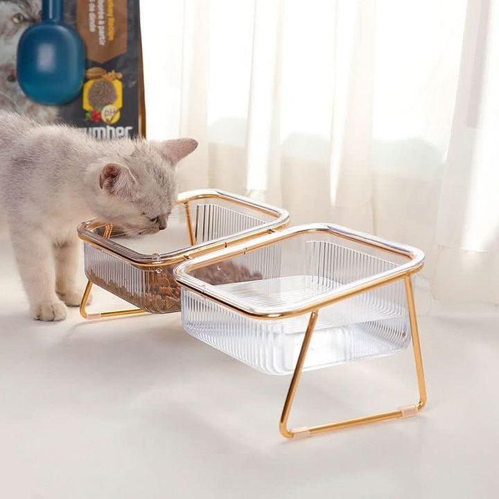 Lisslune | Elevated feeding bowl for healthy eating posture in cats & small dogs