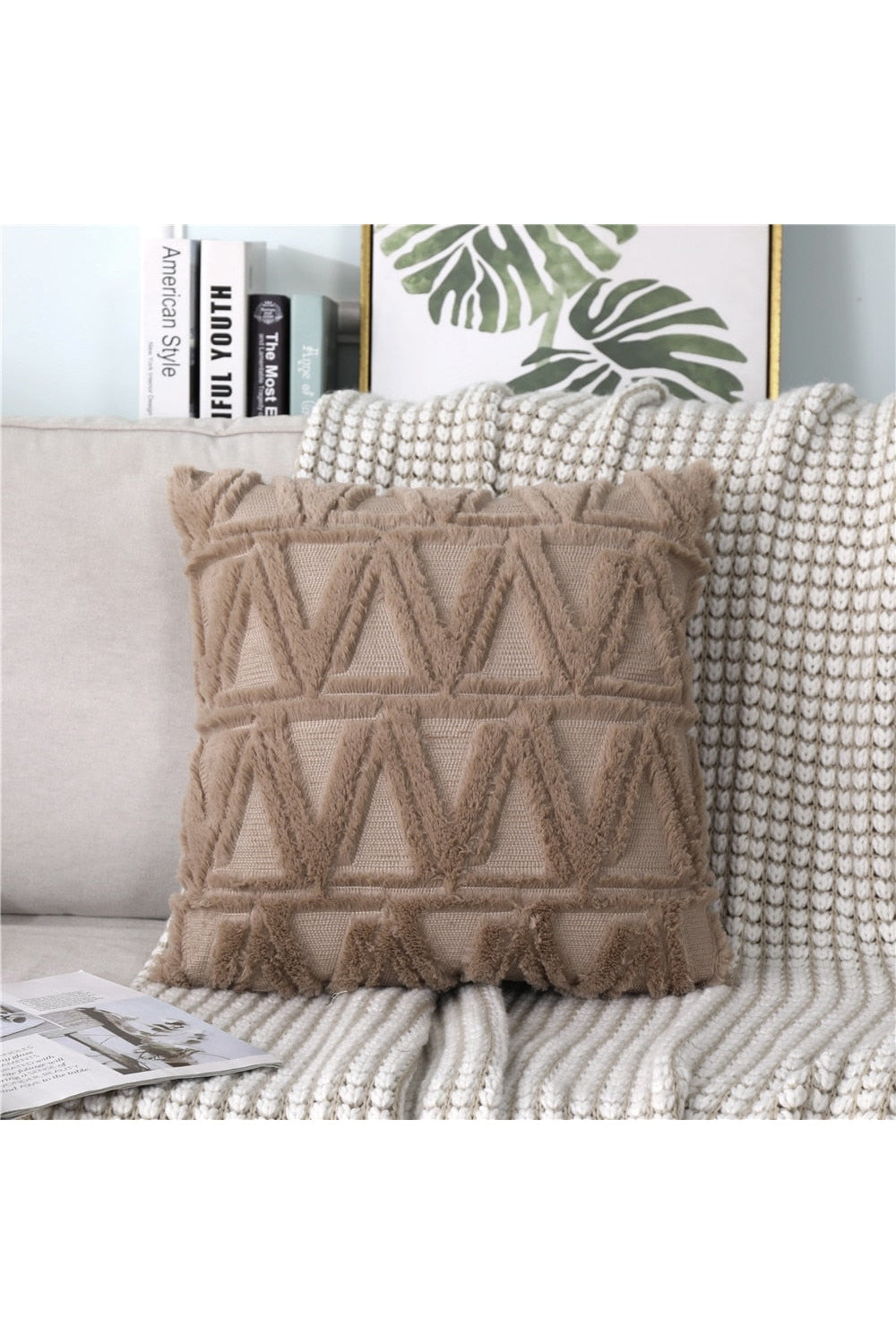 Lisslune | Rattan Plush Pillowcase