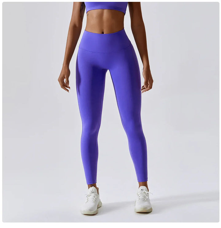 Lisslune | Breathable Push-Up Yoga Leggings with Peach Lift