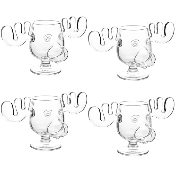 Lisslune | Nordic Antler Novelty Drinking Glass