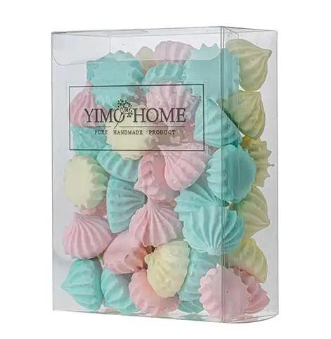 Lisslune | Playful 54-piece miniature candy meringue and sugar cookie collection for sweet decoration and photography