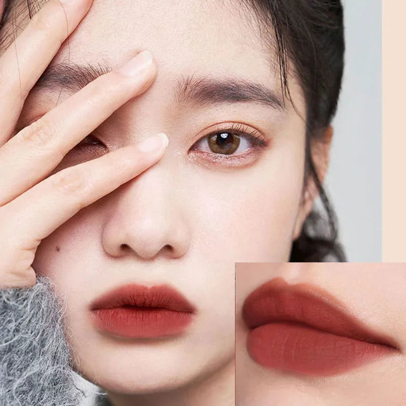 Rynx | 6 Colors Lip Mud Lipstick Velvet Matte Liquid Lipstick Waterproof Nude Lip Gloss Long-lasting Sexy Women Lip Tint Cosmetics