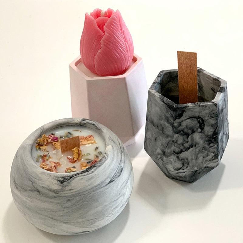 Lisslune | Creative Circular Silicone Mould Kit for Home and Garden Projects
