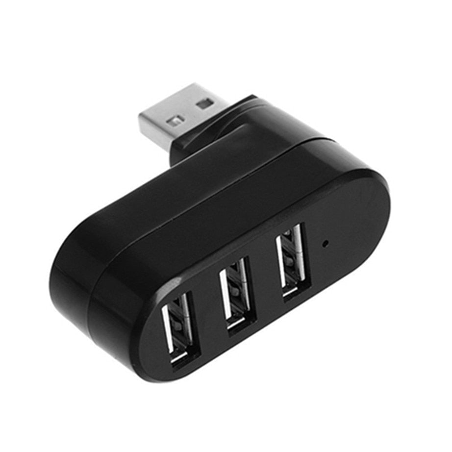 Lisslune | Rotatable 3-Port Multi USB Connection