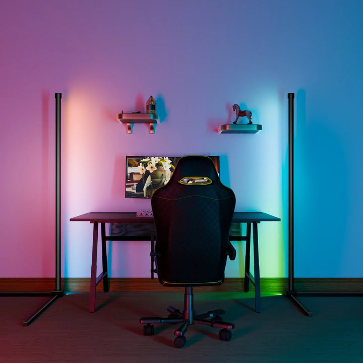 Lisslune | Smart RGB Floor Lamp - 16 Million Color Changing Mood Light