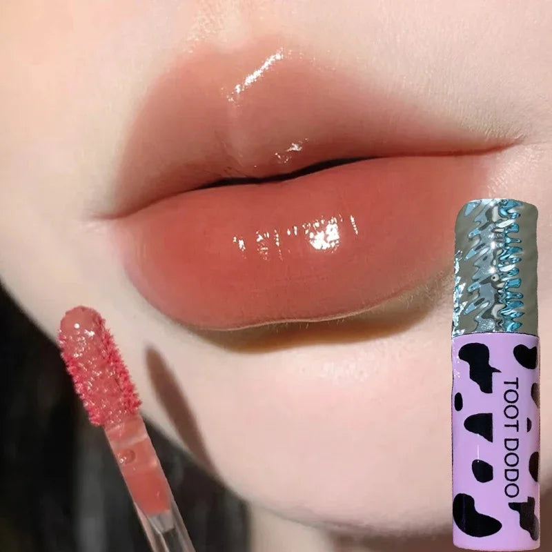 Rynx | Mirror Lip Shine Water Light Clear Lip Gloss Long-lasting Moisturizing Waterproof Non-sticky Cup Lip Color Korean Cosmetics