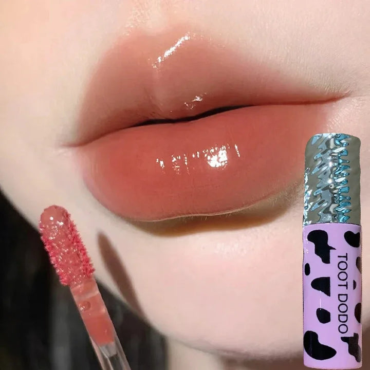 Rynx | Mirror Lip Shine Water Light Clear Lip Gloss Long-lasting Moisturizing Waterproof Non-sticky Cup Lip Color Korean Cosmetics