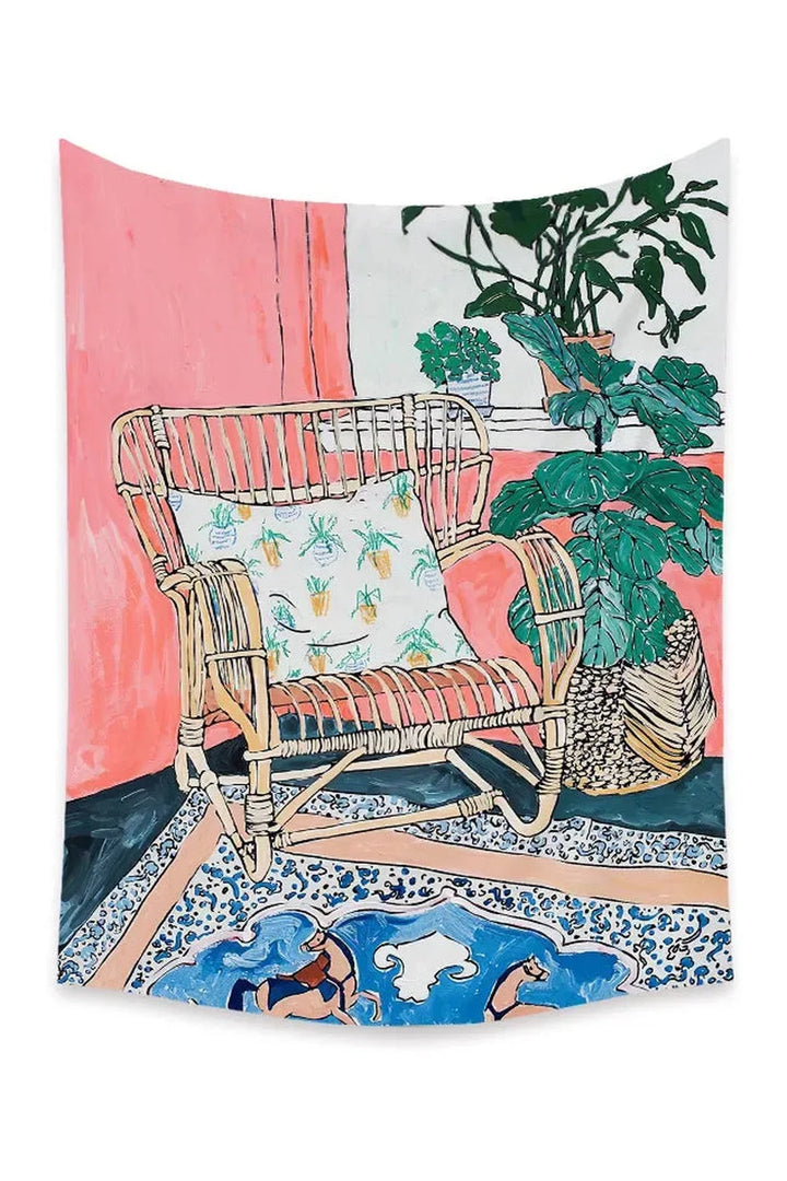 Lisslune | Garden Patio Wall Tapestry