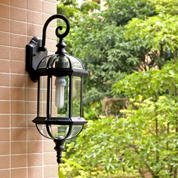 Lisslune | TimberGlow - Vintage Outdoor Wall Lamp