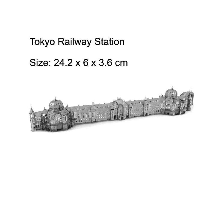 Lisslune | Global Landmark 3D Metal Puzzle Set: Construct and Explore Iconic Structures