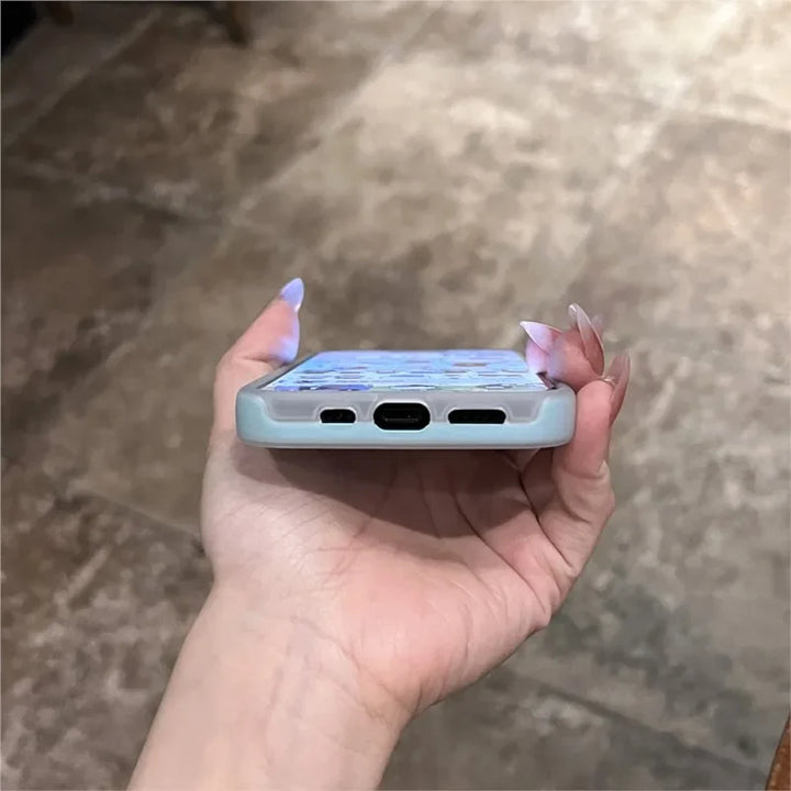 Lisslune | Weiche Gummi-Gummi-Bonbons Farbe Für Magsafe Telefonhülle Für iPhone 16 15 14 13 12 11 Pro Max Plus Drahtloses Laden 2 IN 1 Hülle
