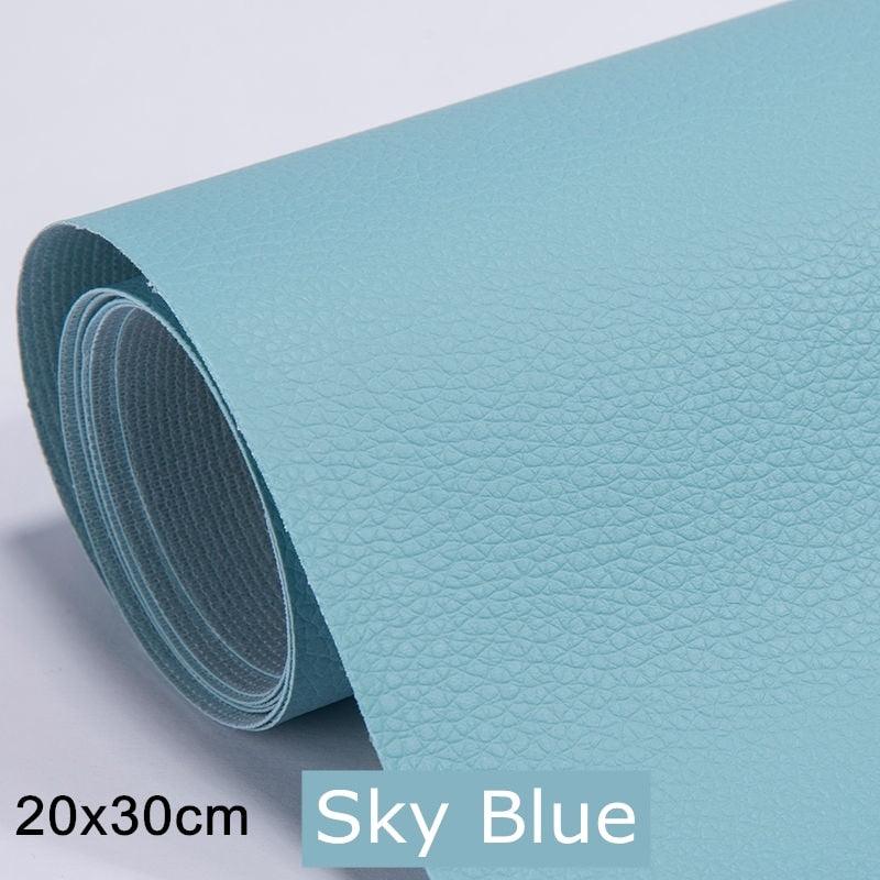 Lisslune | Jumbo XL Luxe Litchi Leather Repair Stickers - Stylish Solutions for Elegant Furniture Repairs