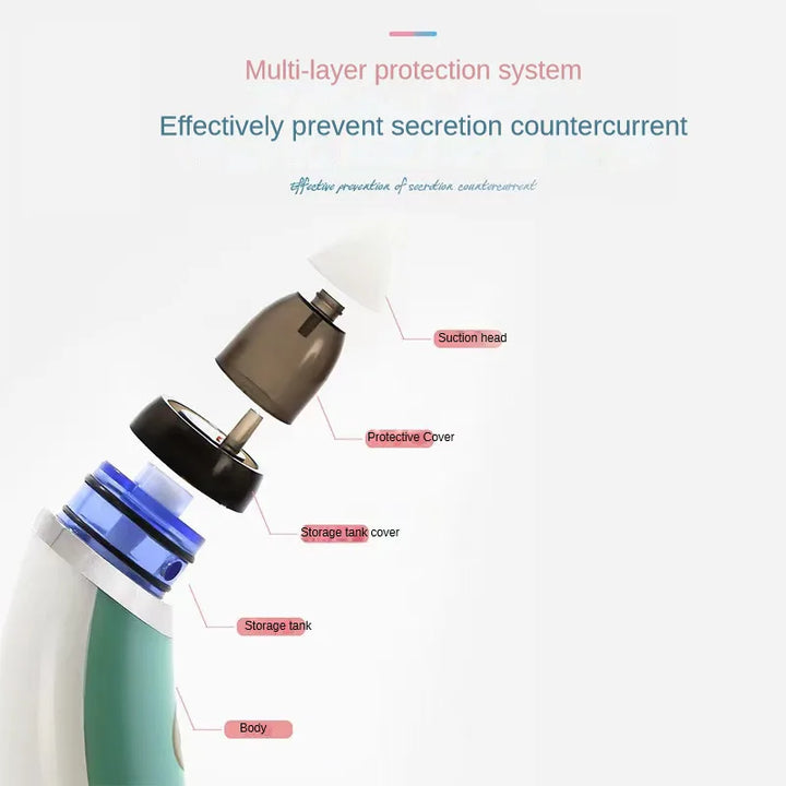 Lisslune | Electric suction device for small children rechargeable