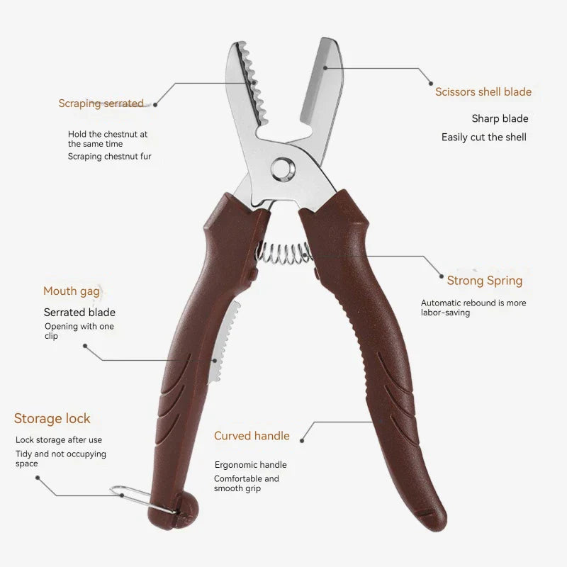 Lisslune | Effortless Snap Chestnut Cutter