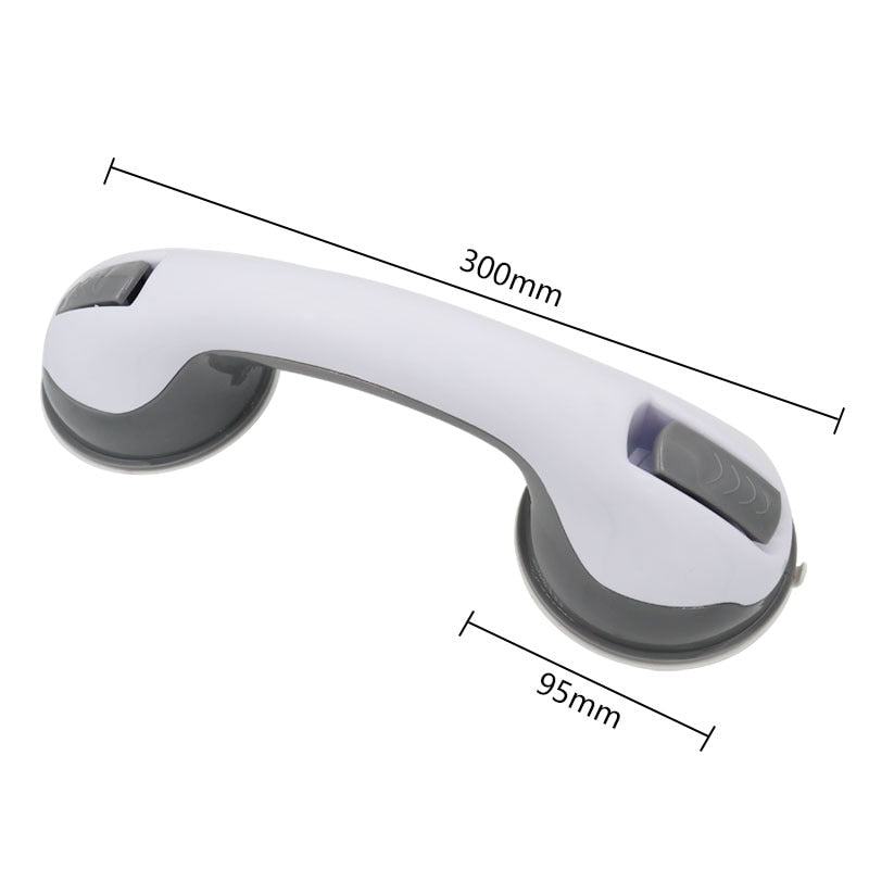 Lisslune | Safety handle with non-slip support and vacuum suction cup - Perfect for bathrooms and showers - Provides stability and support