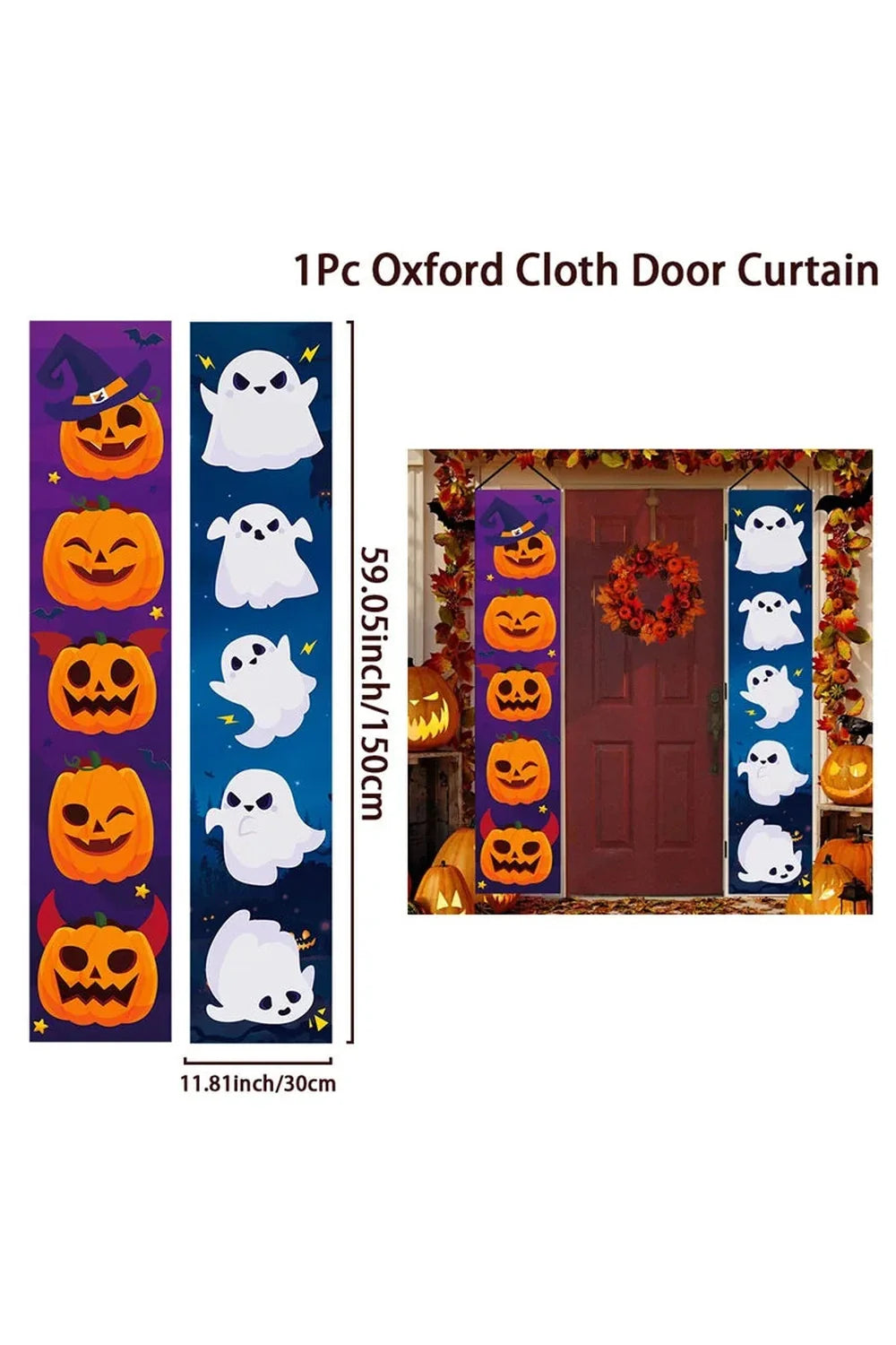 Lisslune | Halloween Trick-or-Treat Tapestry
