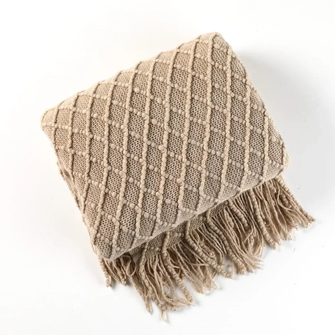 Lisslune | Nordic Style Dick Knitted Blanket