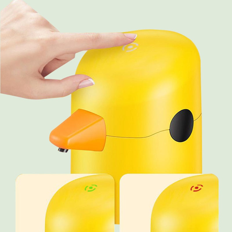 Lisslune | DuckFoam Sweet Duck and Soap Dispenser – Refillable and Decorative