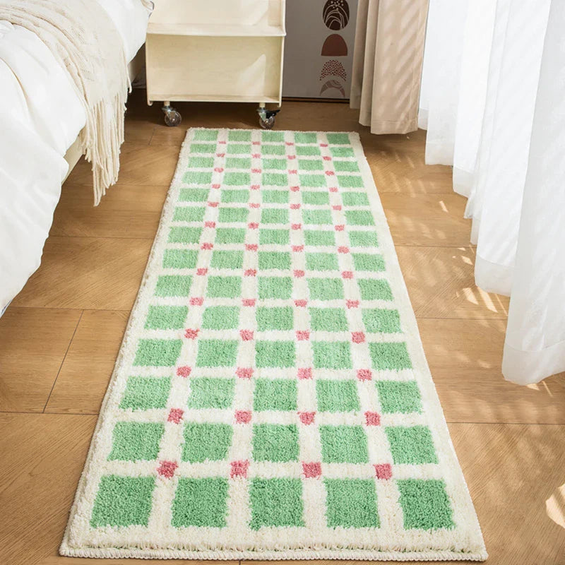 Rynx | Long Tufting Mat Bathroom Mat Living Room Rug Bath Mat Bedroom Night Side Rug Soft Floor Cushion Aesthetic Home Decor