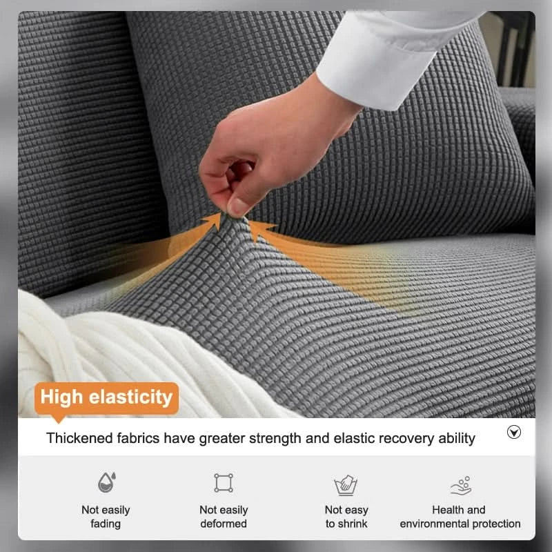 Lisslune | CushionWrap - Elastic, non-slip sofa covers