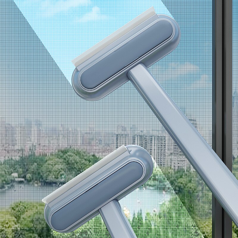 Lisslune | 3in1 Pet Hair Lint Remover Window Cleaner Brush