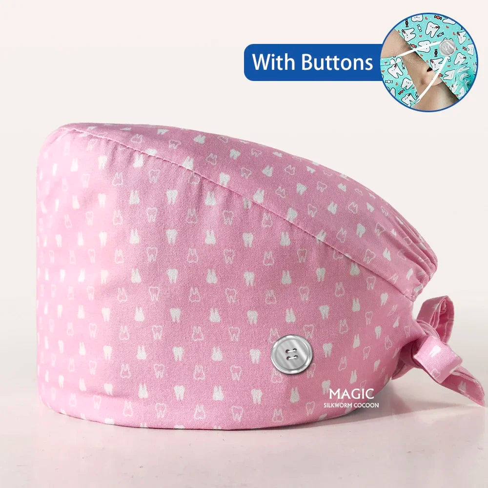 Lisslune | Tooth pressure customizable medical hats for dental and caregiving use