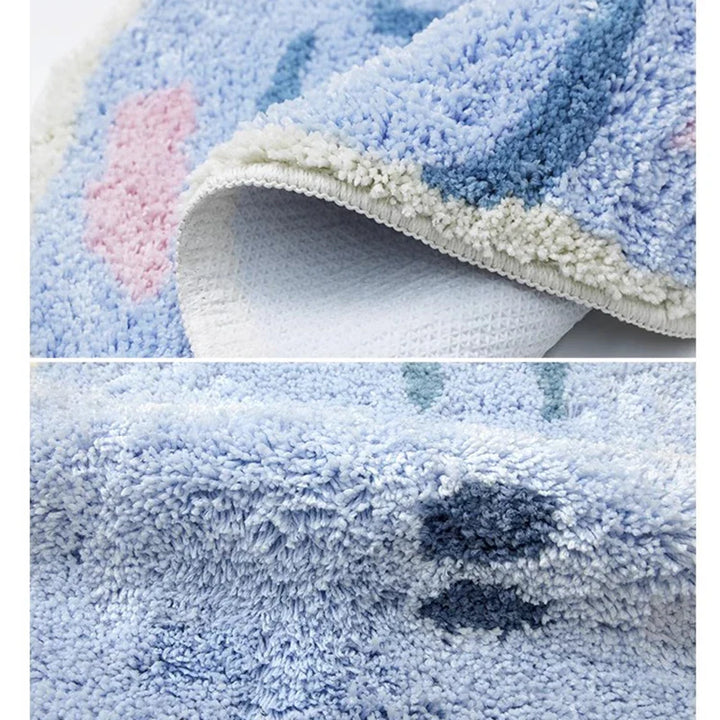 Rynx | Tuffing Cartoon Animal Bathroom Mat Elephant Crocodile Carpet Bath Mat Rug Floor Pad Doormat Kawaii Living Room Kids Room Decor