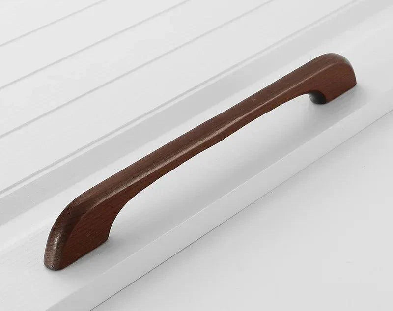 Lisslune | Chic Wooden Cabinet Knobs - Distinctive Walnut & Beech Drawer Handles for Elegant Home Interiors