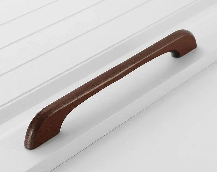 Lisslune | Chic Wooden Cabinet Knobs - Distinctive Walnut & Beech Drawer Handles for Elegant Home Interiors