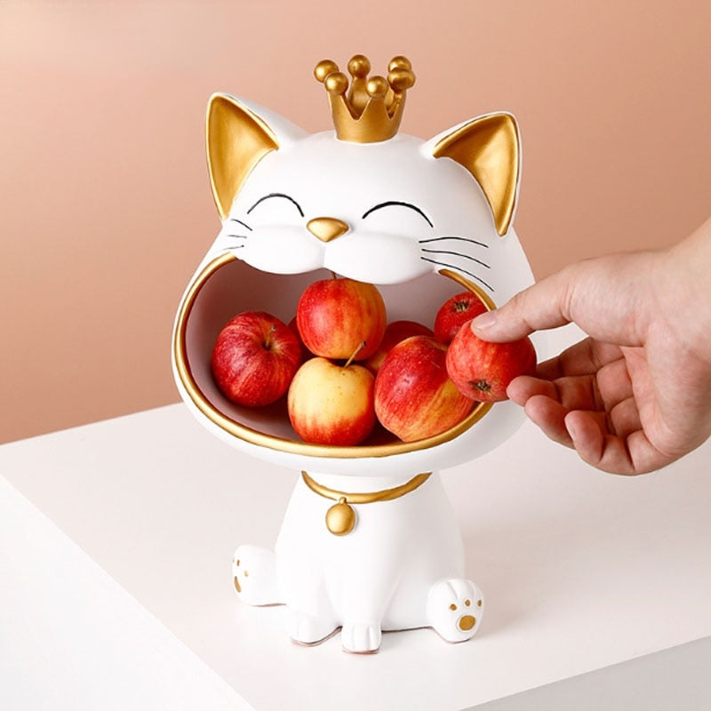 Lisslune | Fortune Kitty Statue Home Storage Box