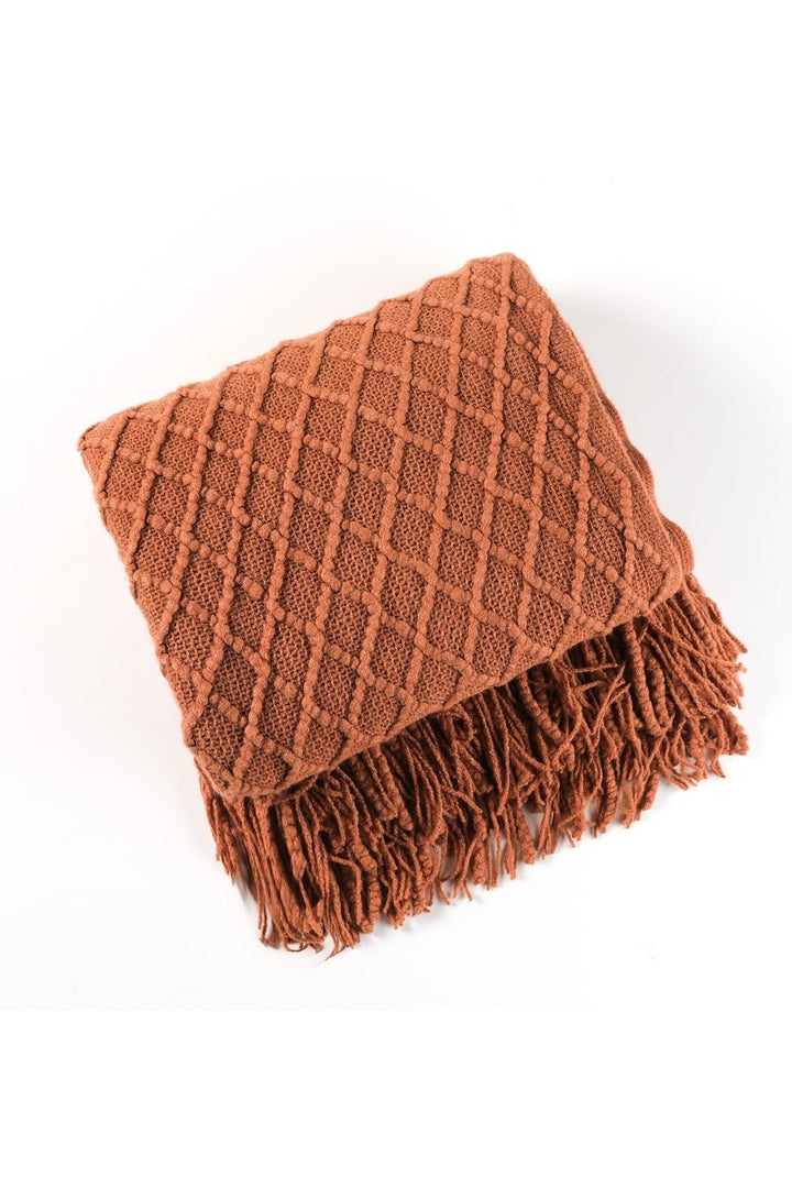 Lisslune | Solid Color Sofa Blanket