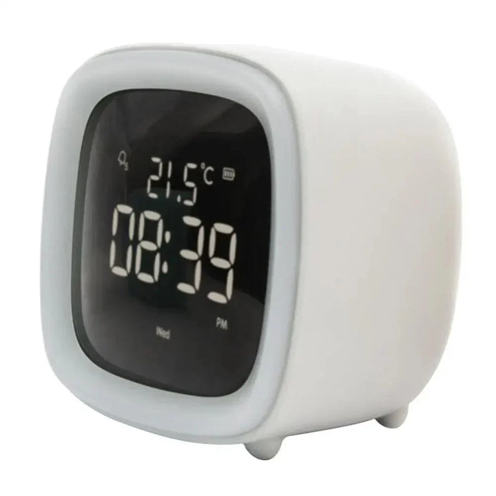 Lisslune | Cartoon Bunny LED Alarm Clock with Night Light – Rechargeable, Cute Digital Display for Kids & Bedrooms