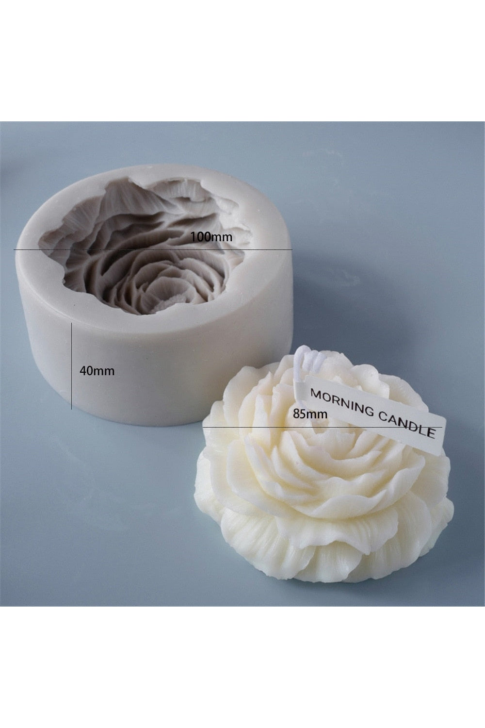 Lisslune | Rattan Flower Candle Shape