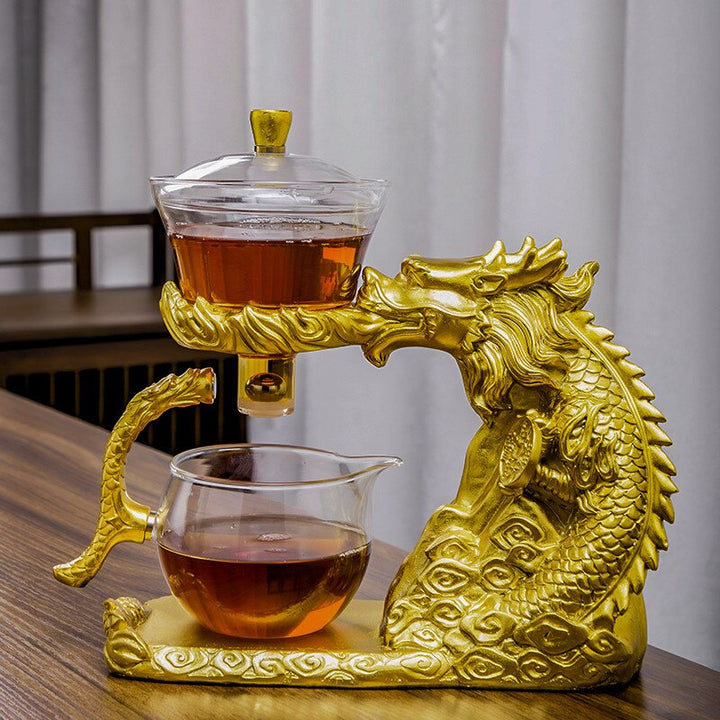 Lisslune | Mystic Golden Dragon Teapot
