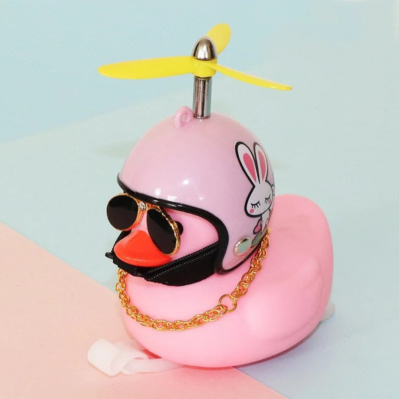 Lisslune | Bright Ducks Bicycle Bell with Helmet