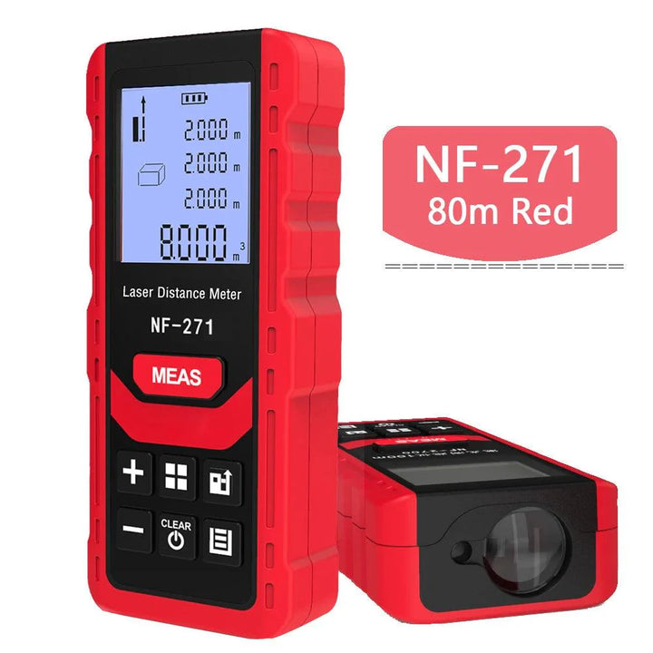 Lisslune | Noyafa NF-271 Advanced Digital Laser Distance Meter - 40M/80M Measurement, Ideal for Distances, Areas and Volumes