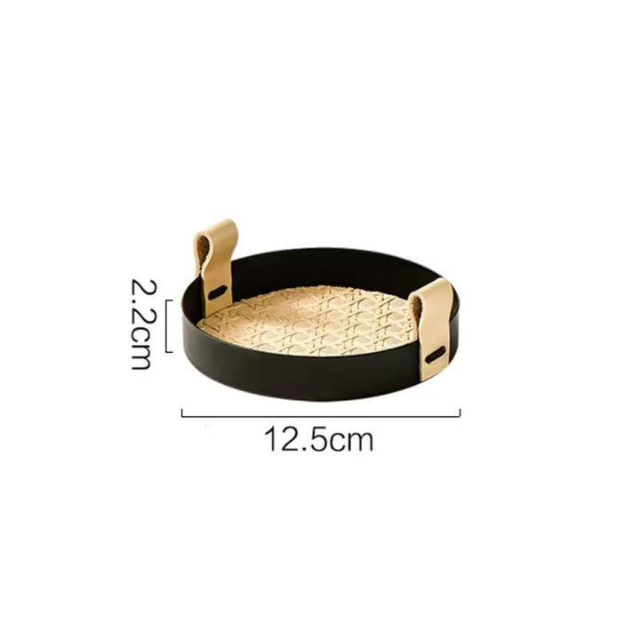 Lisslune | Nordic-Inspired Rattan Weave Tray