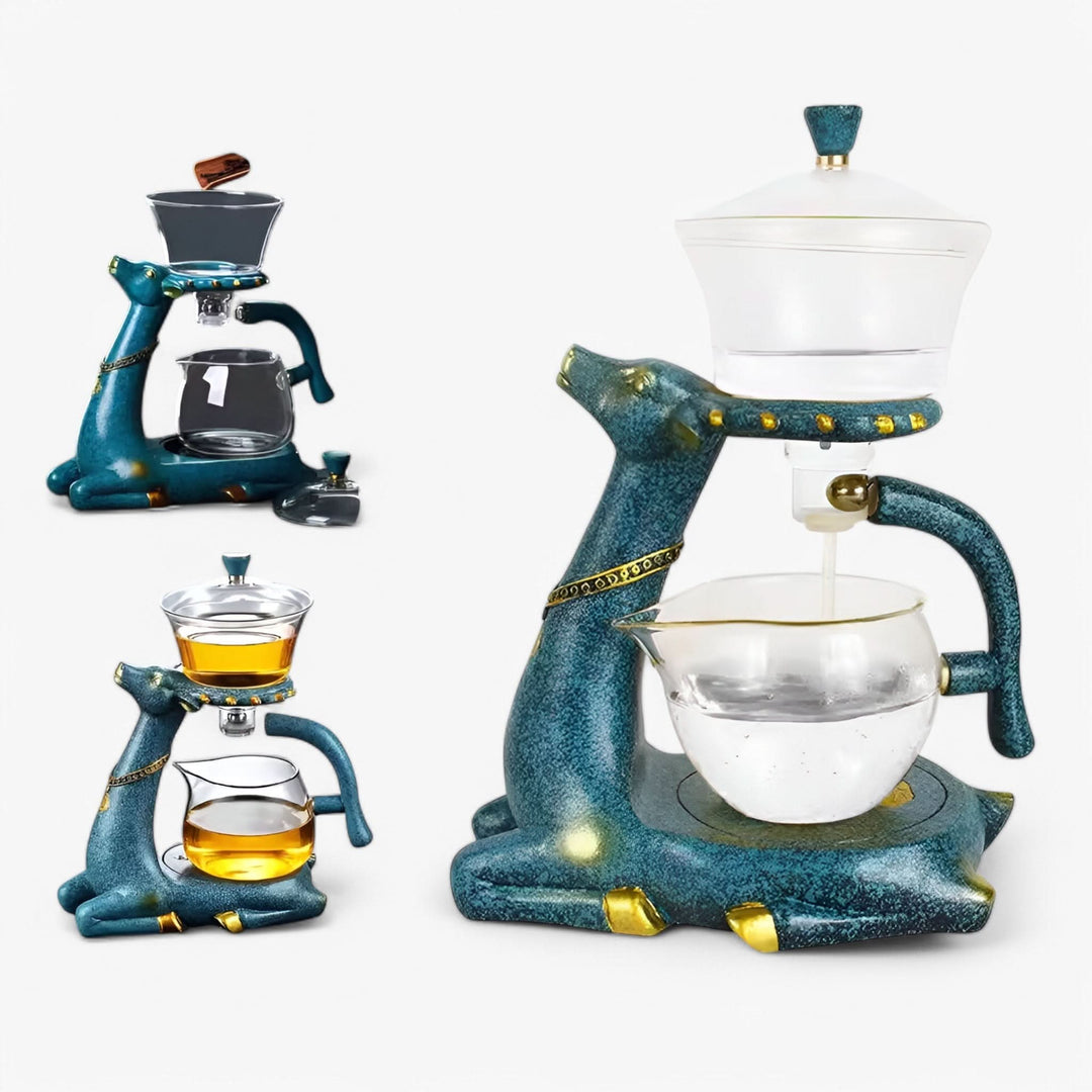 Lisslune | Glass Teapot with Infuser for Loose Leaf